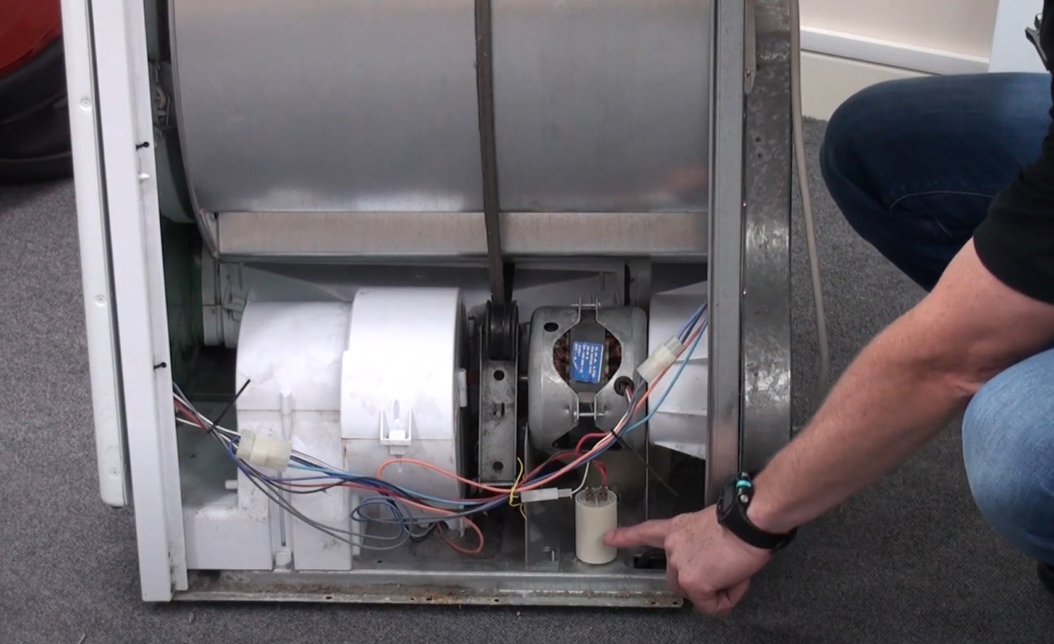 tumble dryer capacitor
